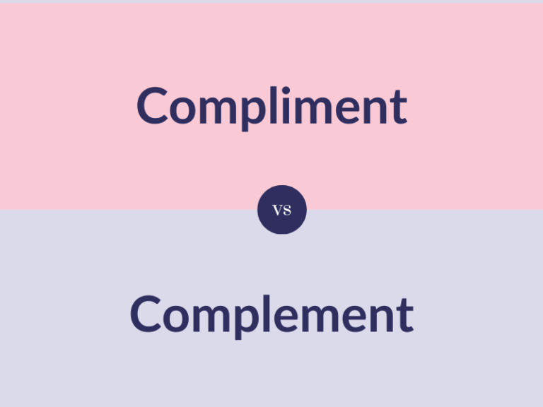 Compliment vs Complement: What’s the Difference?